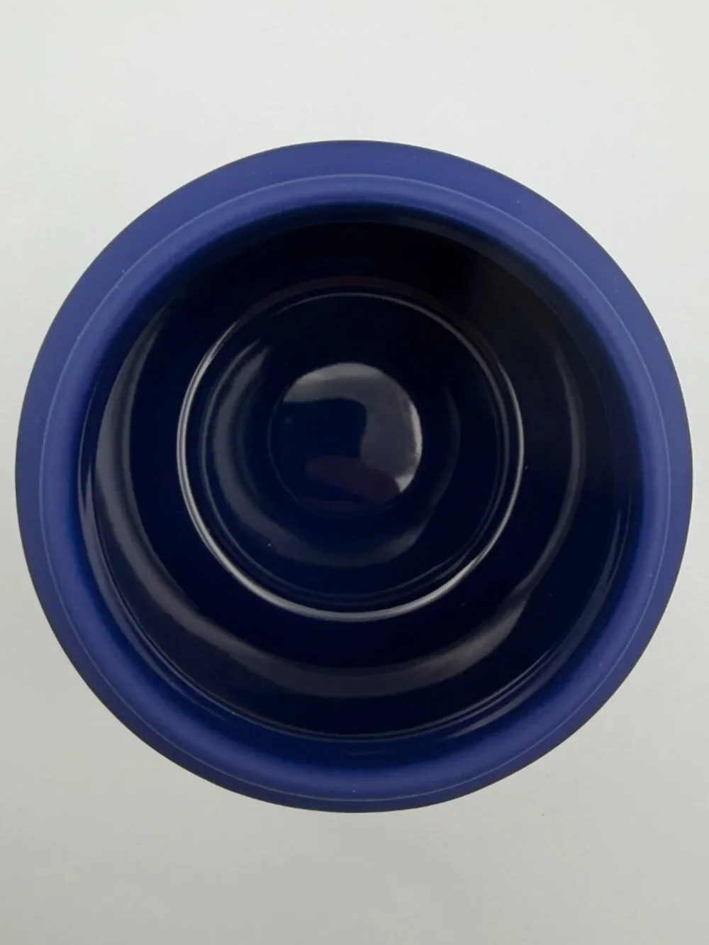 Zone Denmark UME Stoneware Vanity Jar with Lid Indigo Blue Minimalist NIB